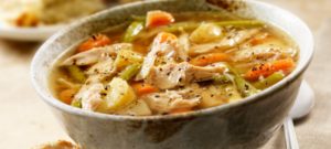 TURKEY & VEGETABLE SOUP RECIPE