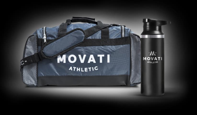 MOVATI Gym Bag + Water Bottle