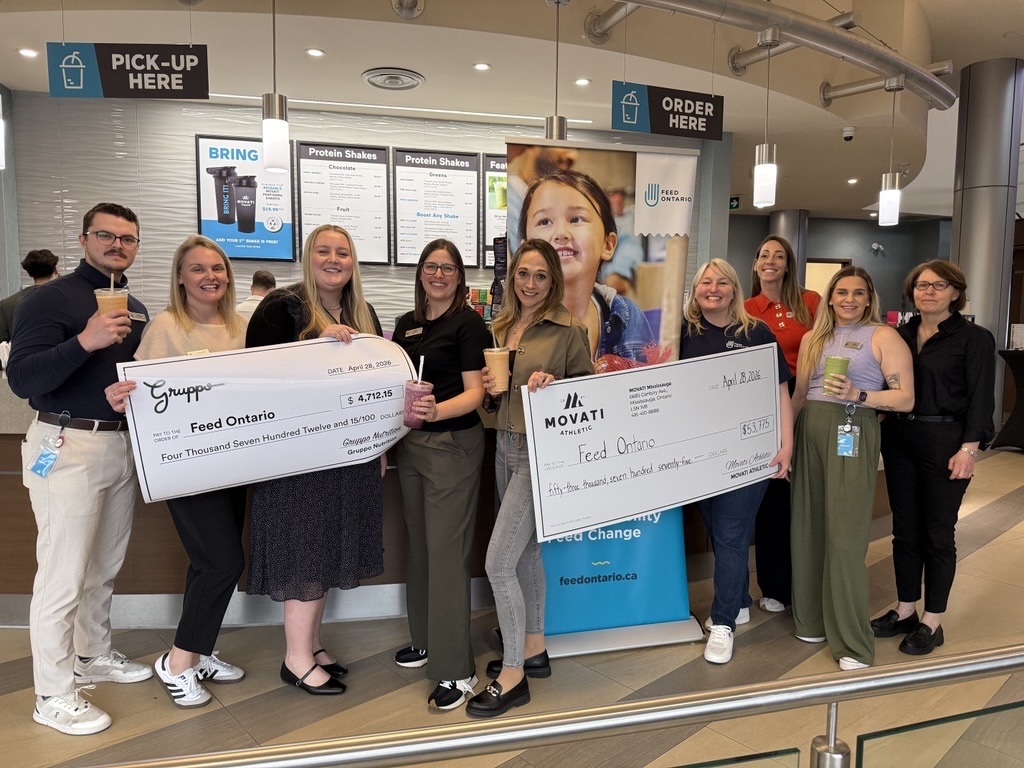 MOVATI Cares Donates $80,185 & Over 3,400 lbs of Food to Feed Ontario and Edmonton’s Food Bank, Providing Over 164,000 Meals to Local Communities